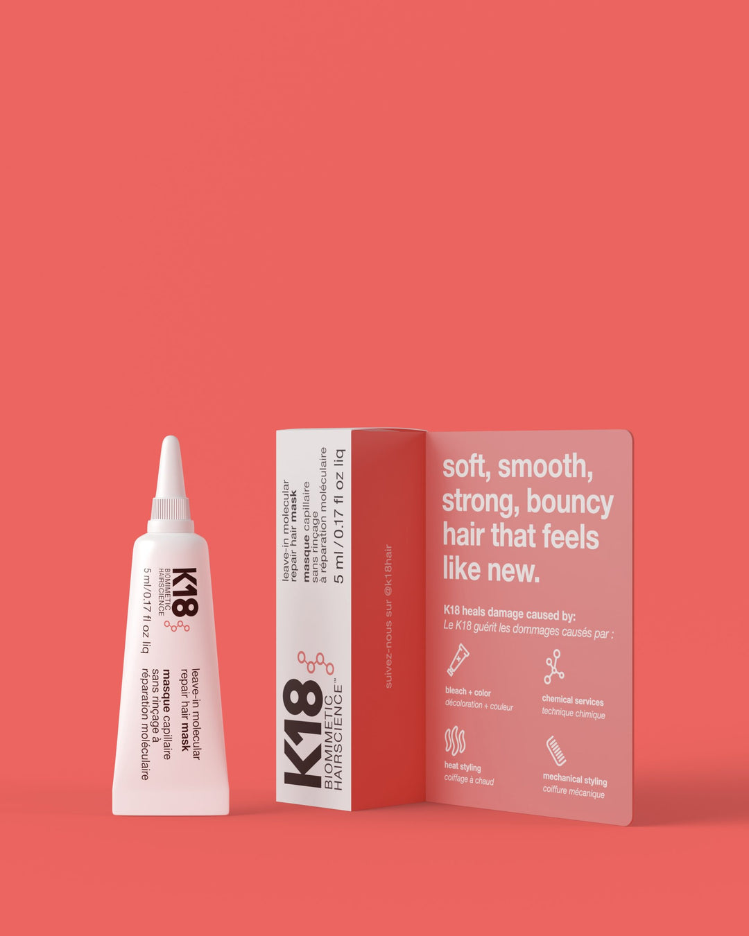 Máscara de reparación molecular leave-in